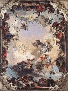 Giovanni Battista Tiepolo The Allegory of the Planets and Continents at New Residenz. oil